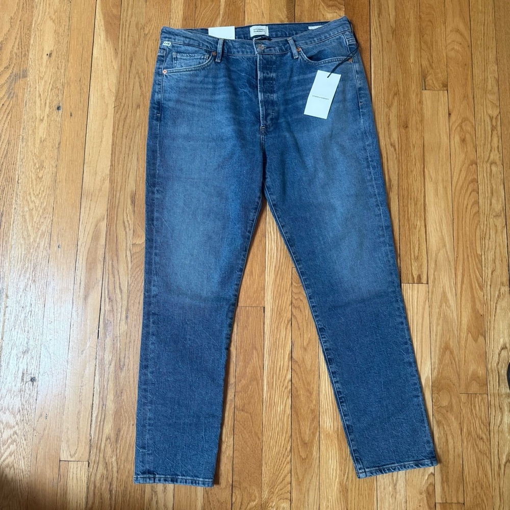 Citizens of Humanity NWT Olivia Ankle High Rise Slim Jean Size 31